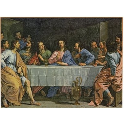 Malování podle čísel PASTELKAMI Poslední večeře – Zboží Dáma