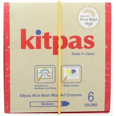 Kitpas voskové pastelky 6 ks – Hledejceny.cz