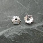 Kaplík 8 mm - stříbrný - 10 ks – Zbozi.Blesk.cz