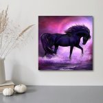 Weltbild Diamantové malování Černý kůň – Hledejceny.cz