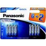 Panasonic Evolta AAA 8ks LR03EGE/8BW – Zbozi.Blesk.cz