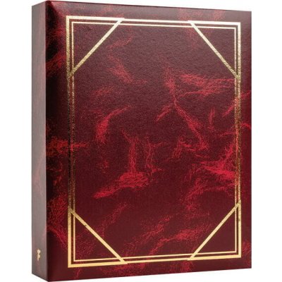 Fotoalbum zasunovací MM-46200 Vinyl 1 vínové, 10x15/200F – Zboží Živě