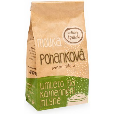 Green apotheke Mouka Pohanková hladká bezlepková 400 g – Zbozi.Blesk.cz