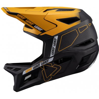 LEATT MTB Gravity 6.0 Carbon V24 Gold 2024 – Zboží Dáma