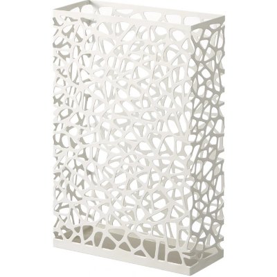 YAMAZAKI Stojan na deštníky Nest 6323, obdélníkový, bílý – Zboží Dáma