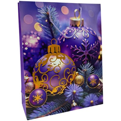 Vánoční dárková taška 30×40 cm 11390.02 – Zboží Dáma