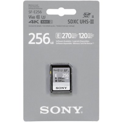 Sony SDXC 256 GB SF-E SFE256 – Zbozi.Blesk.cz