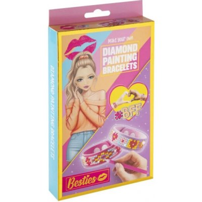 Grafix Diamantové malování Besties 2 náramky 140050 – Hledejceny.cz