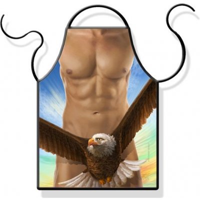 Divja.cz Zástěra s ptákem orel – Sleviste.cz