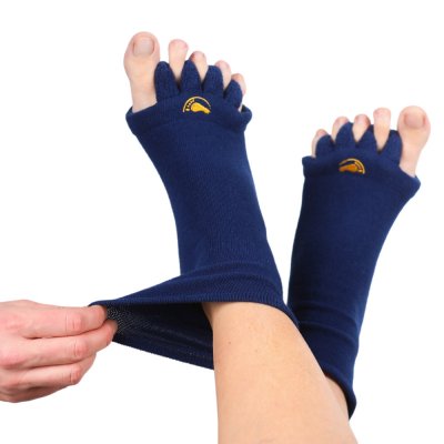 Happy Feet HF12 Adjustační ponožky Navy EXTRA STRETCH – Sleviste.cz