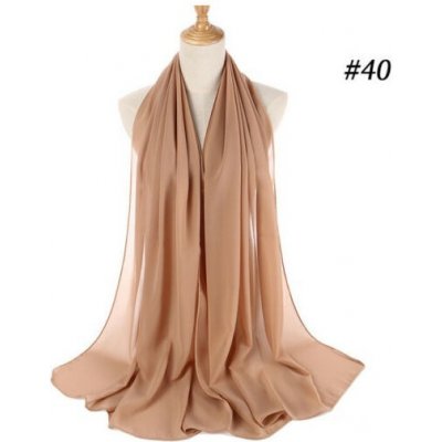 Šifónový šál přes společenské šaty Champagne – Sleviste.cz