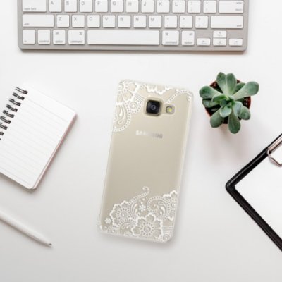 Pouzdro iSaprio White Lace 02 - Samsung Galaxy A5 2016