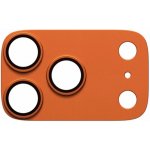 PanzerGlass Fender tvrzené sklo s kovovým rámečkem k ochraně čoček fotoaparátu pro iPhone 17 Pro - oranžové PG91919 – Zbozi.Blesk.cz
