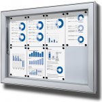 Jansen Display Venkovní vitrína typu L8xA4 1012 x 747 mm – Zboží Živě