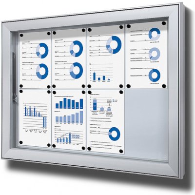 Jansen Display Venkovní vitrína typu L8xA4 1012 x 747 mm – Zboží Živě