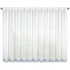 Záclona Dekorační krátká záclona se zirkony s řasící páskou MADELEINE bílá 300x150 cm nebo 400x150 cm MyBestHome Rozměr: 400x150 cm