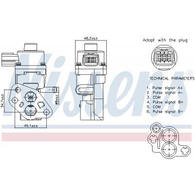 AGR-Ventil NISSENS 98341 – Hledejceny.cz