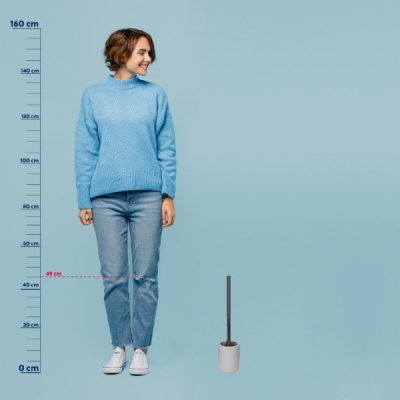 Kela WC sada Sana světle šedá – Hledejceny.cz