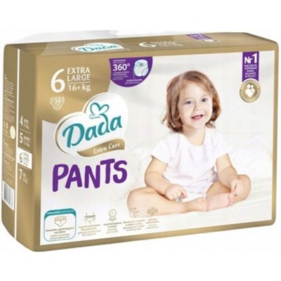 Dada PANTS Extra Care 6 XL 16+ kg 38 ks – Sleviste.cz