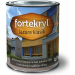 Fortekryl Lazura Klasik 0,7 kg bezbarvá – Zboží Mobilmania