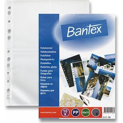 Bantex Náhradní listy - 10x15 - 10 listů 80 fotografií