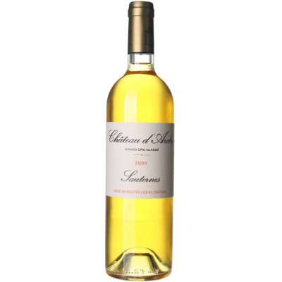 Château D'Arche Sauternes Grand Cru sladké bílé 2009 14% 0,75 l (holá láhev) – Hledejceny.cz
