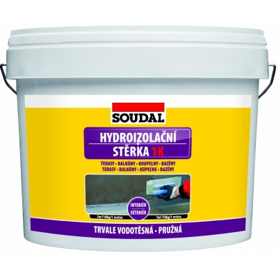 Soudal Hydroizolační stěrka 1K 5kg – Zboží Mobilmania