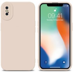 Cadorabo pouzdro pro Apple iPhone XS MAX Ochranný kryt v růžové barvě TPU Silikonový obal kryt