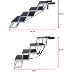 Trixie Petwalk skládací schůdky 37 x 57 x 120 cm do max. 75 kg – Zboží Dáma
