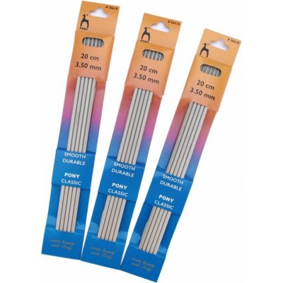 PONY jehlice ponožkové Barva: PONY ponožkové jehlice č.2,5 – Zboží Dáma