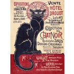 TREFL Art Dřevěné Steinlen Černá kočka Le Chat Noir 200 dílků – Hledejceny.cz