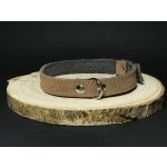 Palkar obojek z velurové kůže pro psy – Zboží Dáma