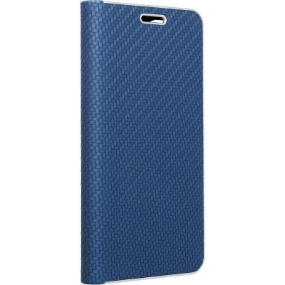 Pouzdro Forcell LUNA Book Carbon MOTOROLA MOTO G 5G Plus modré – Hledejceny.cz