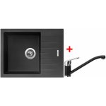 Sinks G10926 Set PERFECTO 650 Pureblack + PRONTO Pureblack – Sleviste.cz