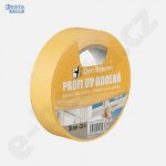 Den Braven Profi UV odolná maskovací páska 50 mm x 33 m žlutá – Sleviste.cz