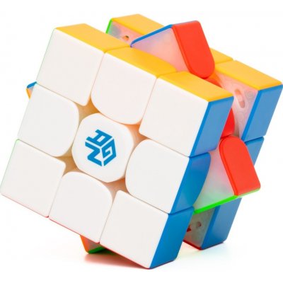 GAN 11 Pro Rubikova kostka 3x3x3 barevný plast bílé vnitřní dílky – Zboží Mobilmania