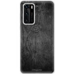 Pouzdro iSaprio - Black Wood 13 - Huawei P40 Pro – Hledejceny.cz