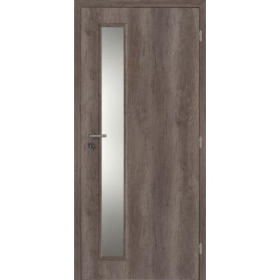 Doornite CPL TIKA1 sklo CPL laminát pravé dub americký prosklené C1HLEP.80P1.VT 84,6 x 198,3 cm – Zboží Mobilmania