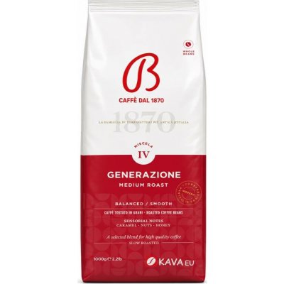 Barbera IV Generazione Medium Roast zrnková 1 kg – Hledejceny.cz