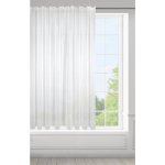Hotová záclona LUCY bílá - s tunelem – Zboží Mobilmania