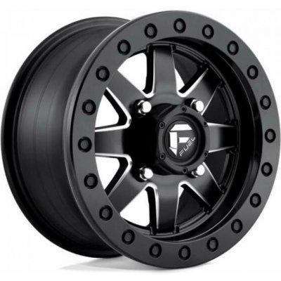 Fuel Utv D938 Maverick Beadlock 7x15 4x156 ET13 matte black milled | Zboží Auto