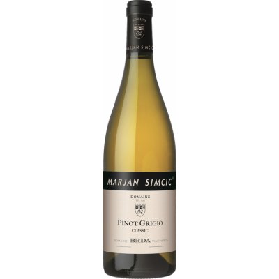 Marjan Simcic Pinot Grigio Classic 2023 Bílé 14% 0,75 l (holá láhev) – Hledejceny.cz