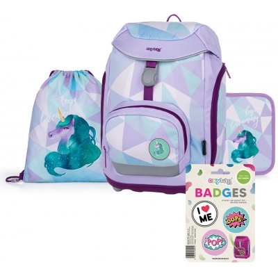 oxybagOXY Sherpy Unicorn 4-dílný Set