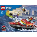 LEGO® City 60373 Hasičská záchranná loď a člun