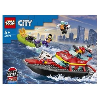 LEGO® City 60373 Hasičská záchranná loď a člun