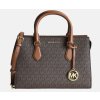 Kabelka Michael Kors Sheila md logo brown hnědá