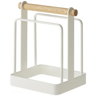 YAMAZAKI Stojan na prkénka Tosca 2422, bílý – Zboží Dáma