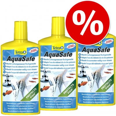 Tetra AquaSafe 3 x 500 ml – Zboží Mobilmania