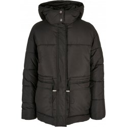 Urban Classics Ladies Waisted Puffer Jacket black