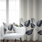 Ervi Blackout zatemňovací závěs Super print - Elegantní listí č.28 – Hledejceny.cz